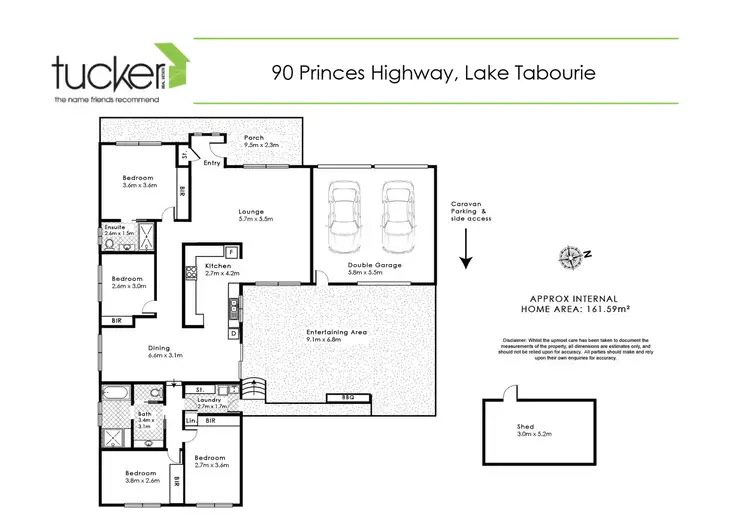 Floorplan of Homely house listing, 90 Princes Highway, Lake Tabourie NSW 2539