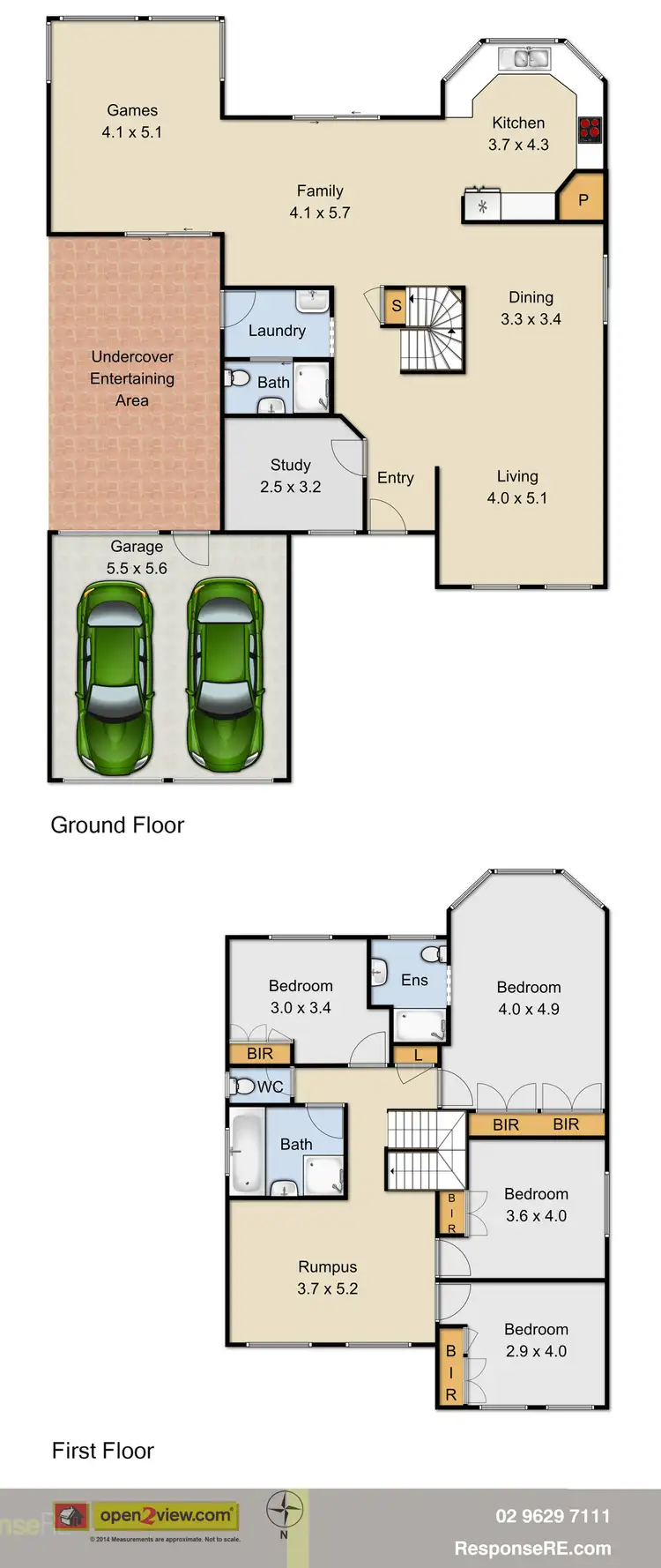 Floorplan of Homely house listing, 16 Galea Drive, Glenwood NSW 2768