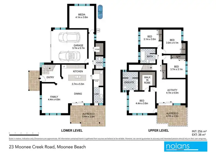 Floorplan of Homely house listing, 23 Moonee Creek Drive, Moonee Beach NSW 2450