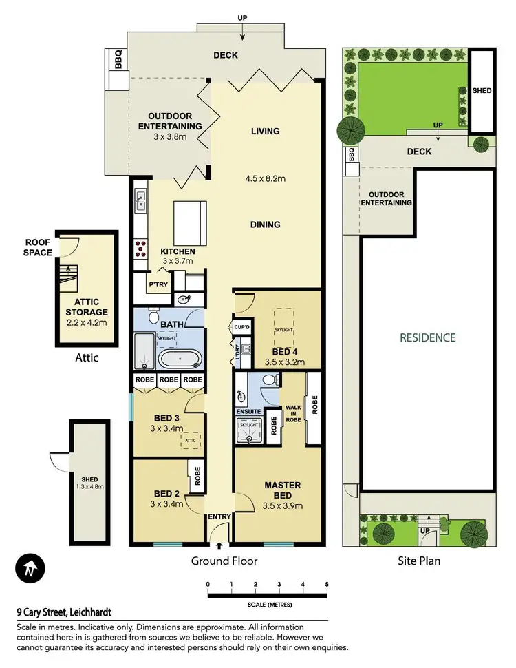 Floorplan of Homely house listing, 9 Cary Street, Leichhardt NSW 2040
