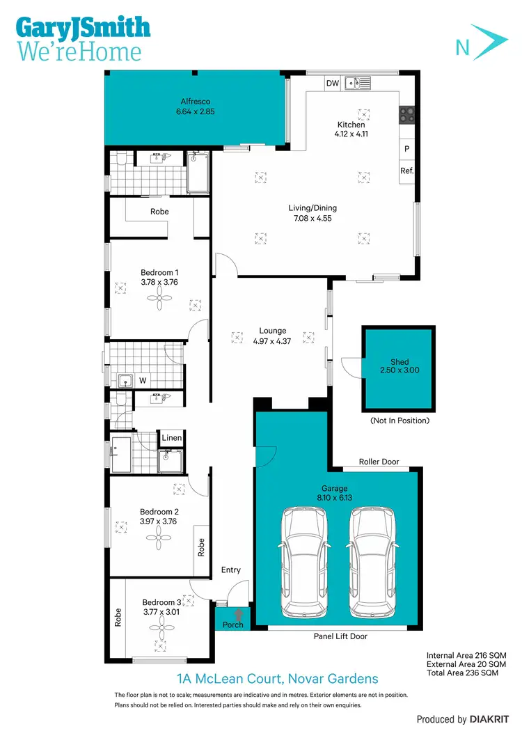 Floorplan of Homely house listing, 1A McLean Court, Novar Gardens SA 5040