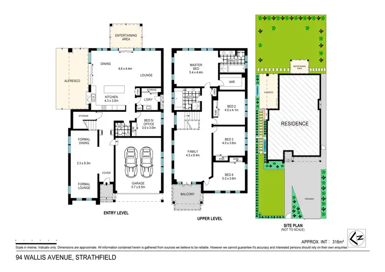 Floorplan of Homely house listing, 94 Wallis Avenue, Strathfield NSW 2135