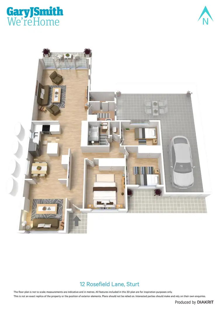 Floorplan of Homely house listing, 12 Rosefield Lane, Sturt SA 5047