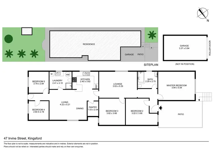 Floorplan of Homely house listing, 47 Irvine Street, Kingsford NSW 2032