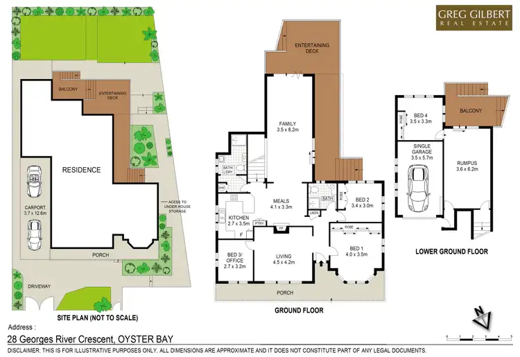 Floorplan of Homely house listing, 28 Georges River Crescent, Oyster Bay NSW 2225