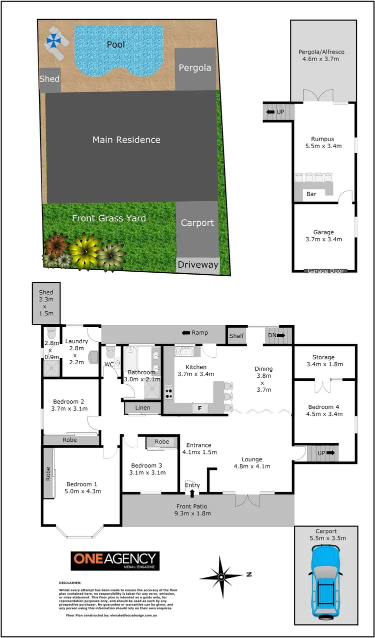 Floorplan of Homely house listing, 21 Tinakill Avenue, Engadine NSW 2233