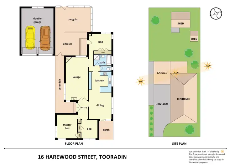 Floorplan of Homely house listing, 16 Harewood Street, Tooradin VIC 3980