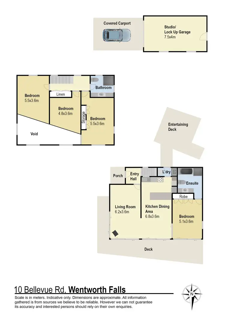 Floorplan of Homely house listing, 10 Bellevue Road, Wentworth Falls NSW 2782