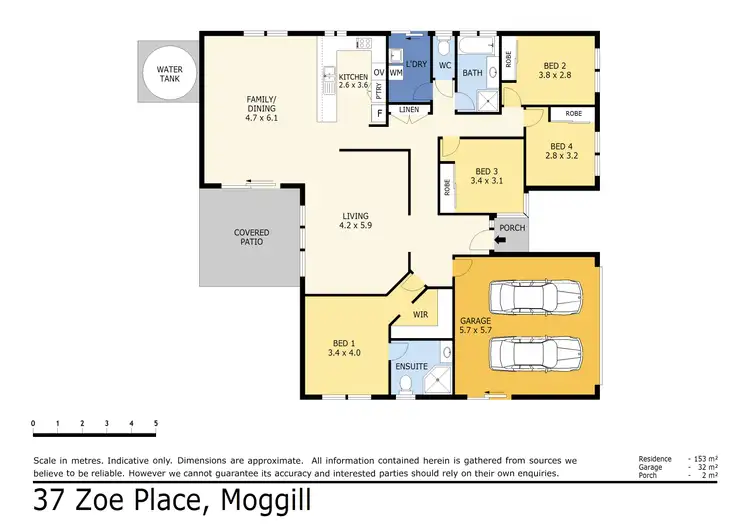 Floorplan of Homely house listing, 37 Zoe Place, Moggill QLD 4070