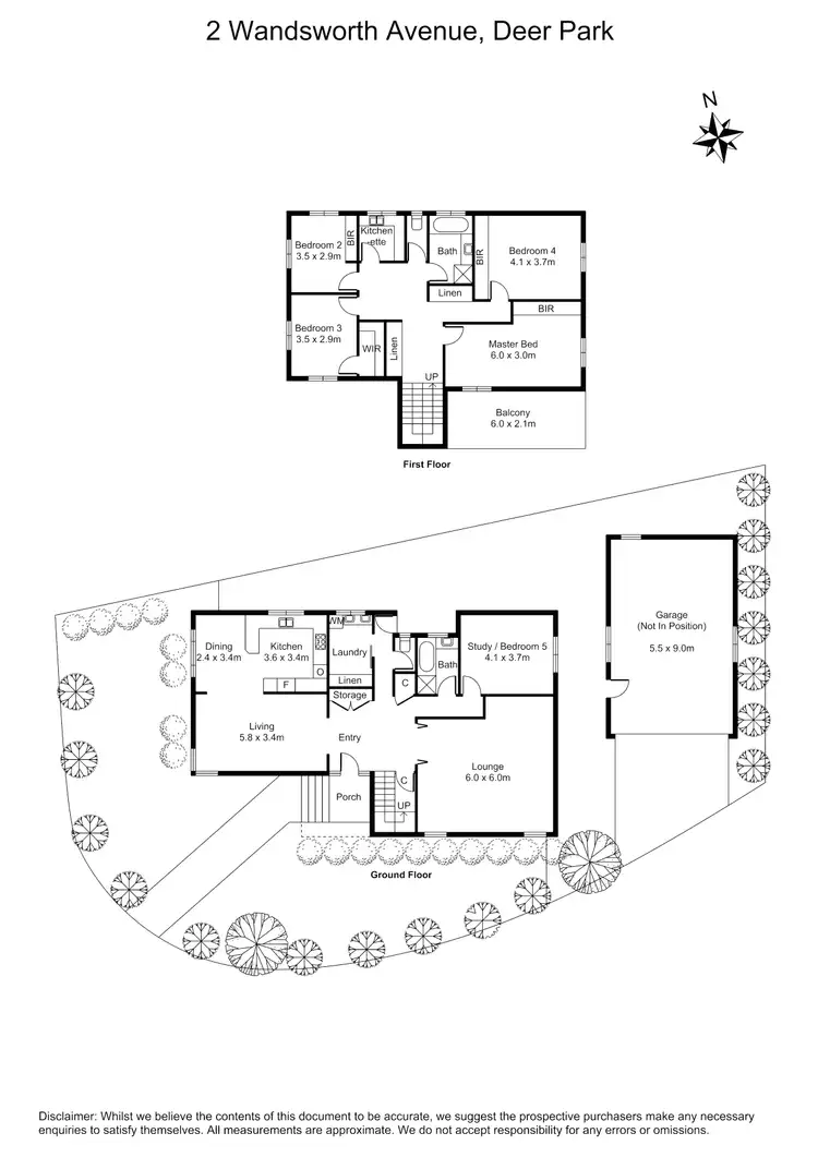 Floorplan of Homely house listing, 2 Wandsworth Avenue, Deer Park VIC 3023
