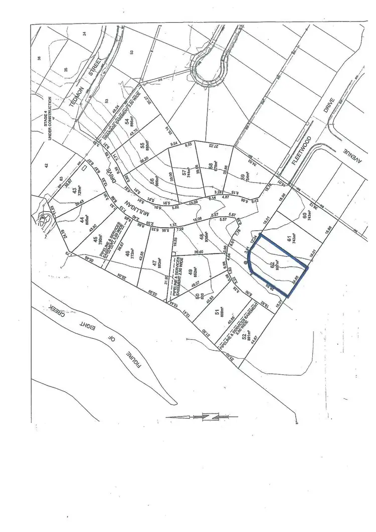 Floorplan of Homely land listing, LOT 62 Fleetwood Drive, Spreyton TAS 7310