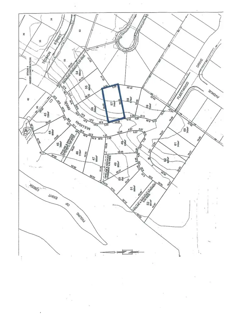 Floorplan of Homely land listing, LOT 57 Mulligan Drive, Spreyton TAS 7310