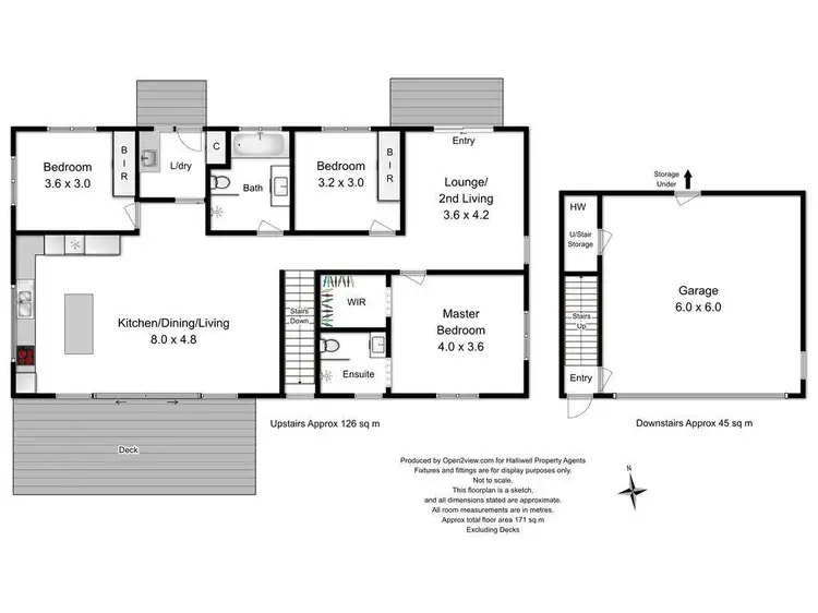 Floorplan of Homely house listing, 150 Upper Maud Street, Ulverstone TAS 7315