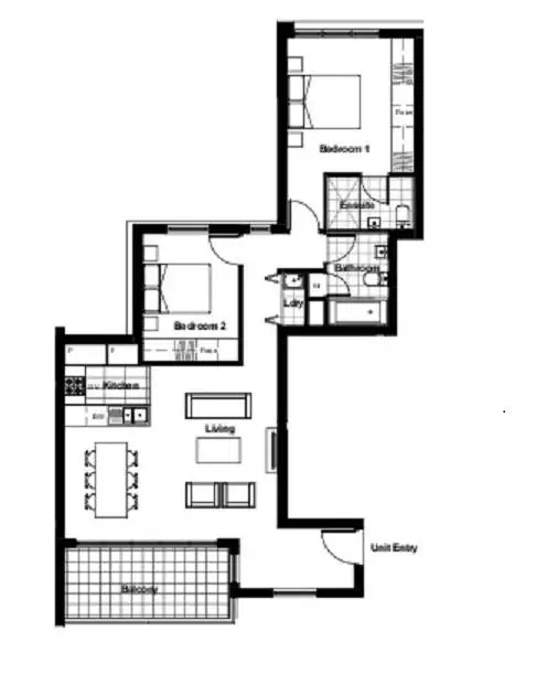 Floorplan of Homely apartment listing, 6027/8C Junction Street, Ryde NSW 2112