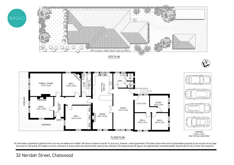 Floorplan of Homely house listing, 32 Neridah Street, Chatswood NSW 2067