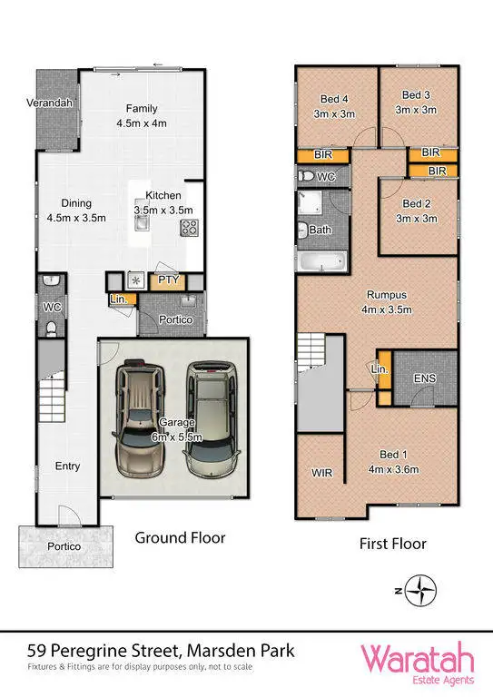 Floorplan of Homely house listing, 59 Peregrine Street, Marsden Park NSW 2765