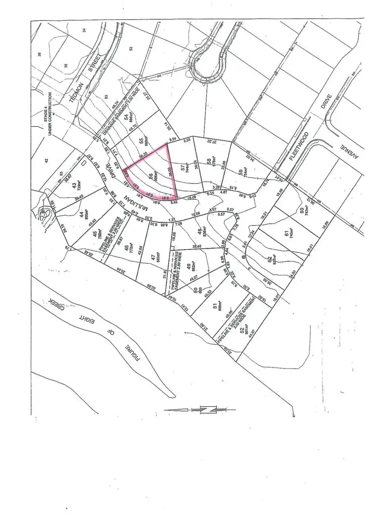 Floorplan of Homely land listing, LOT 56 Mulligan Drive, Spreyton TAS 7310