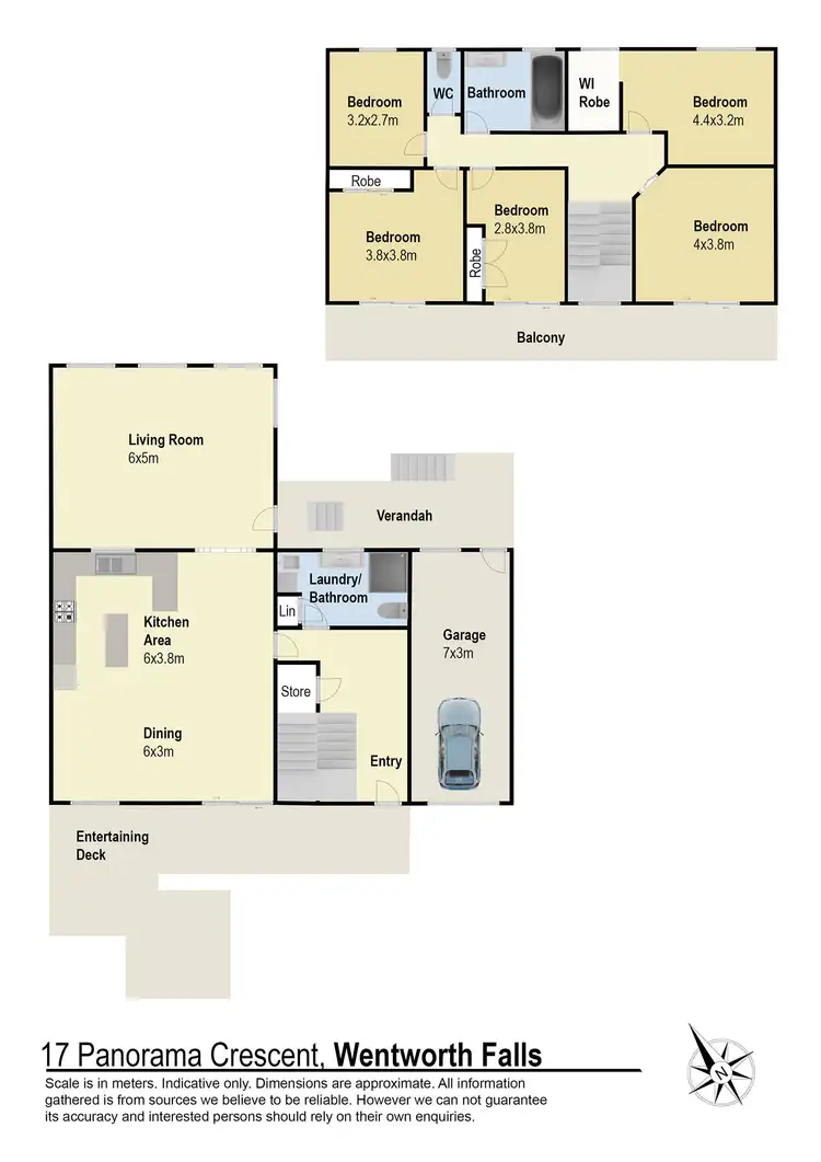 Floorplan of Homely house listing, 17 Panorama Crescent, Wentworth Falls NSW 2782