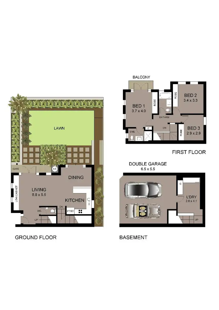 Floorplan of Homely house listing, 1/47-49 Prospect Road, Summer Hill NSW 2130