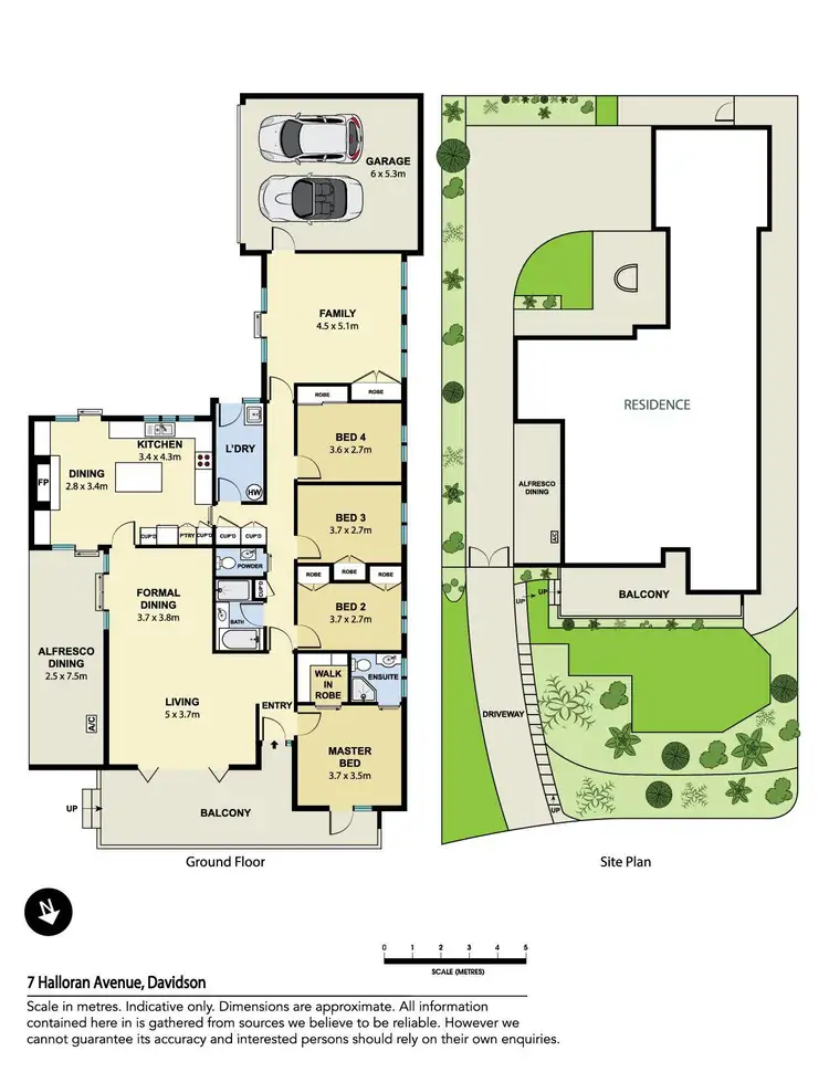Floorplan of Homely house listing, 7 Halloran Avenue, Davidson NSW 2085