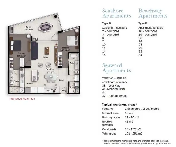 Floorplan of Homely unit listing, 44/2 Seaward Lane, Marcoola QLD 4564