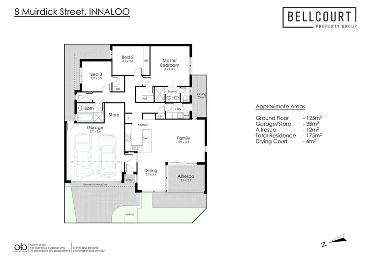 Floorplan of Homely house listing, 8 Muirdick Street, Innaloo WA 6018