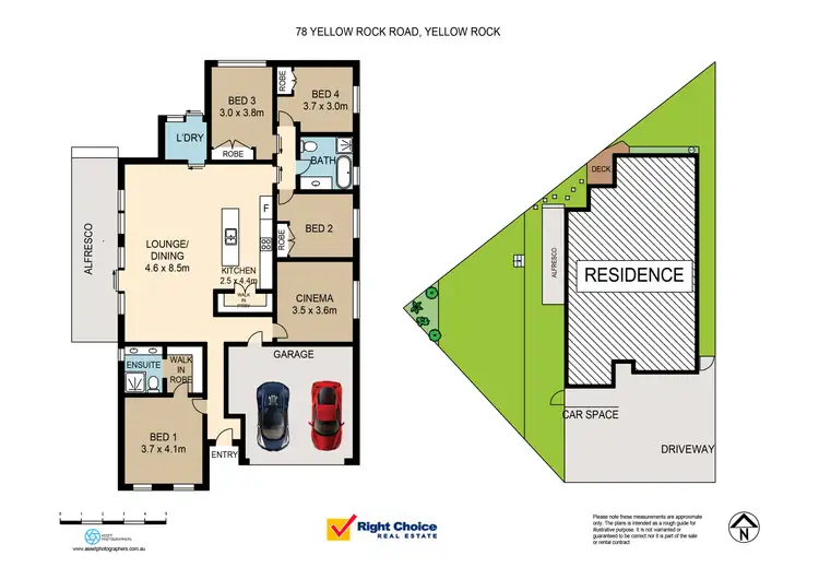 Floorplan of Homely house listing, 78 Yellow Rock Road, Tullimbar NSW 2527