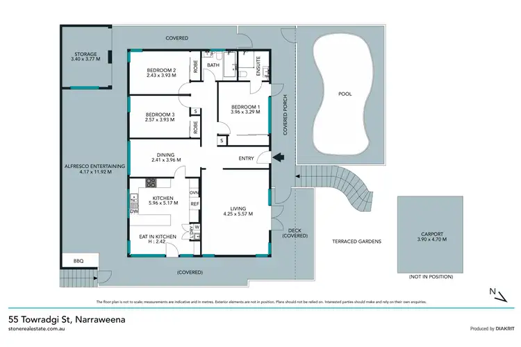 Floorplan of Homely house listing, 55 Towradgi Street, Narraweena NSW 2099