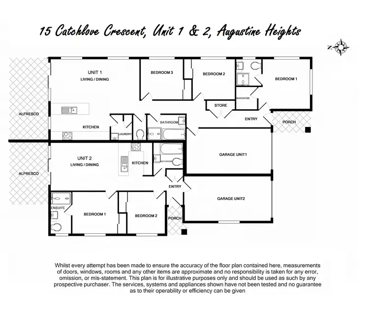 Floorplan of Homely house listing, 15 Catchlove Crescent, Augustine Heights QLD 4300