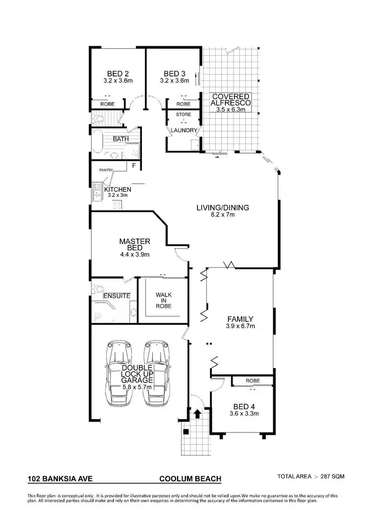 Floorplan of Homely house listing, 102 Banksia Avenue, Coolum Beach QLD 4573