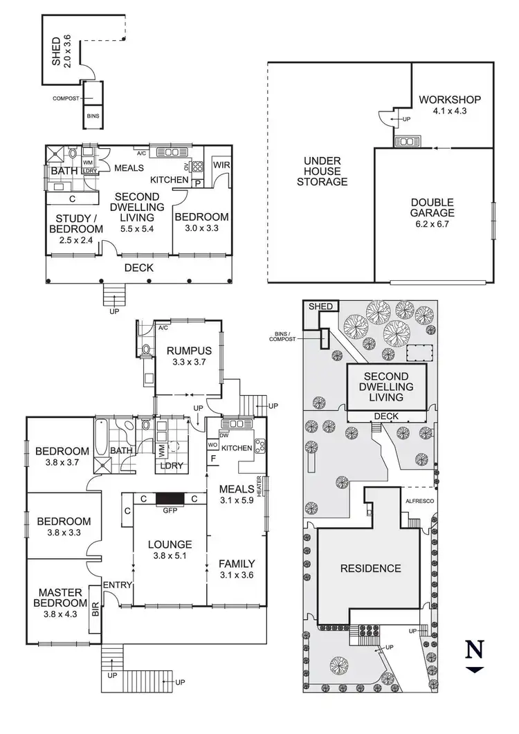 Floorplan of Homely house listing, 40 Roderick Street, Doncaster East VIC 3109