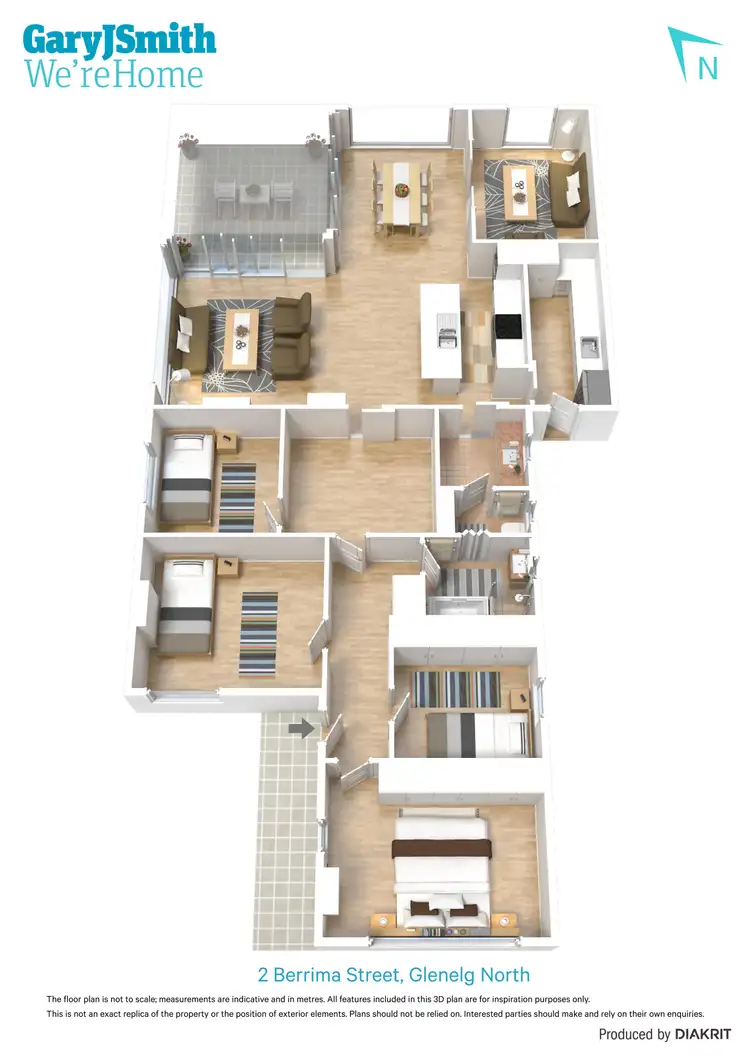 Floorplan of Homely house listing, 2 Berrima Street, Glenelg North SA 5045