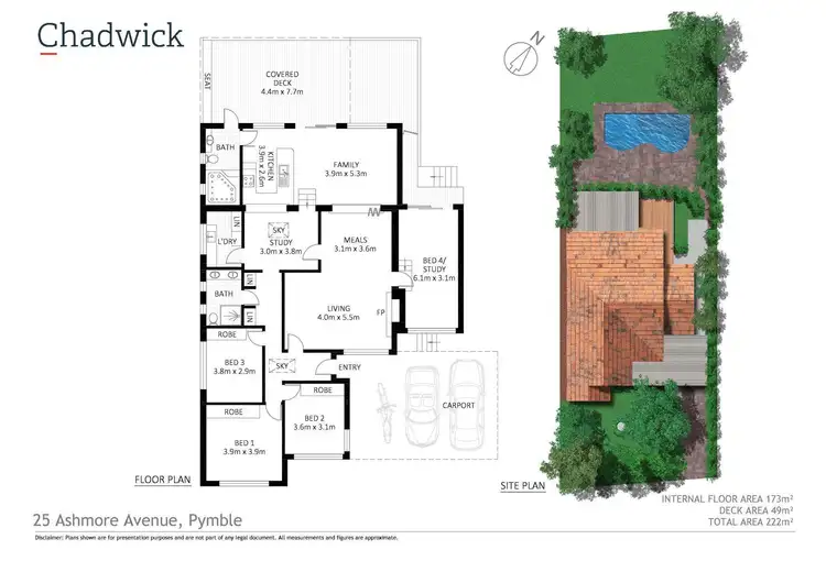 Floorplan of Homely house listing, 25 Ashmore Avenue, Pymble NSW 2073