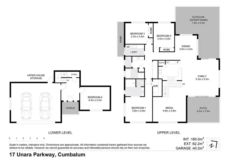 Floorplan of Homely house listing, 17 Unara Parkway, Cumbalum NSW 2478