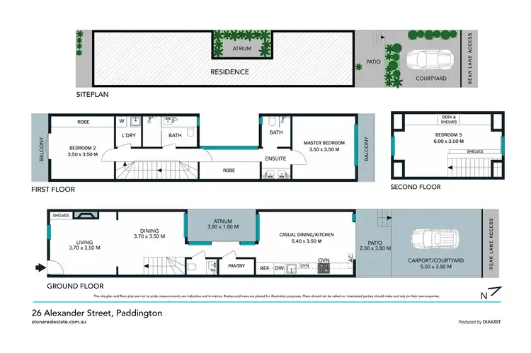 Floorplan of Homely house listing, 26 Alexander Street, Paddington NSW 2021