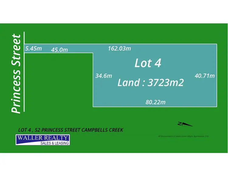 Floorplan of Homely land listing, LOT 4, 52 Princess Street, Campbells Creek VIC 3451