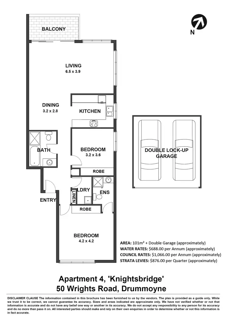 Floorplan of Homely unit listing, 4/50 Wrights Road, Drummoyne NSW 2047