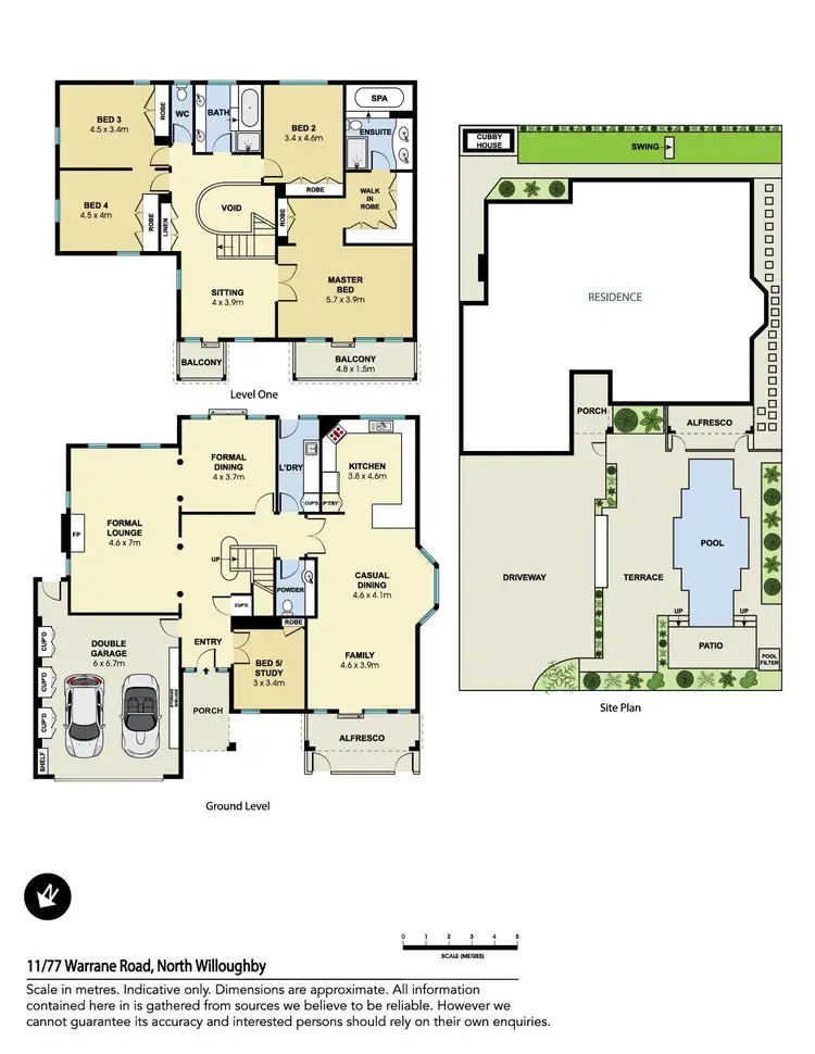 Floorplan of Homely house listing, 11/77 Warrane Road, Willoughby NSW 2068