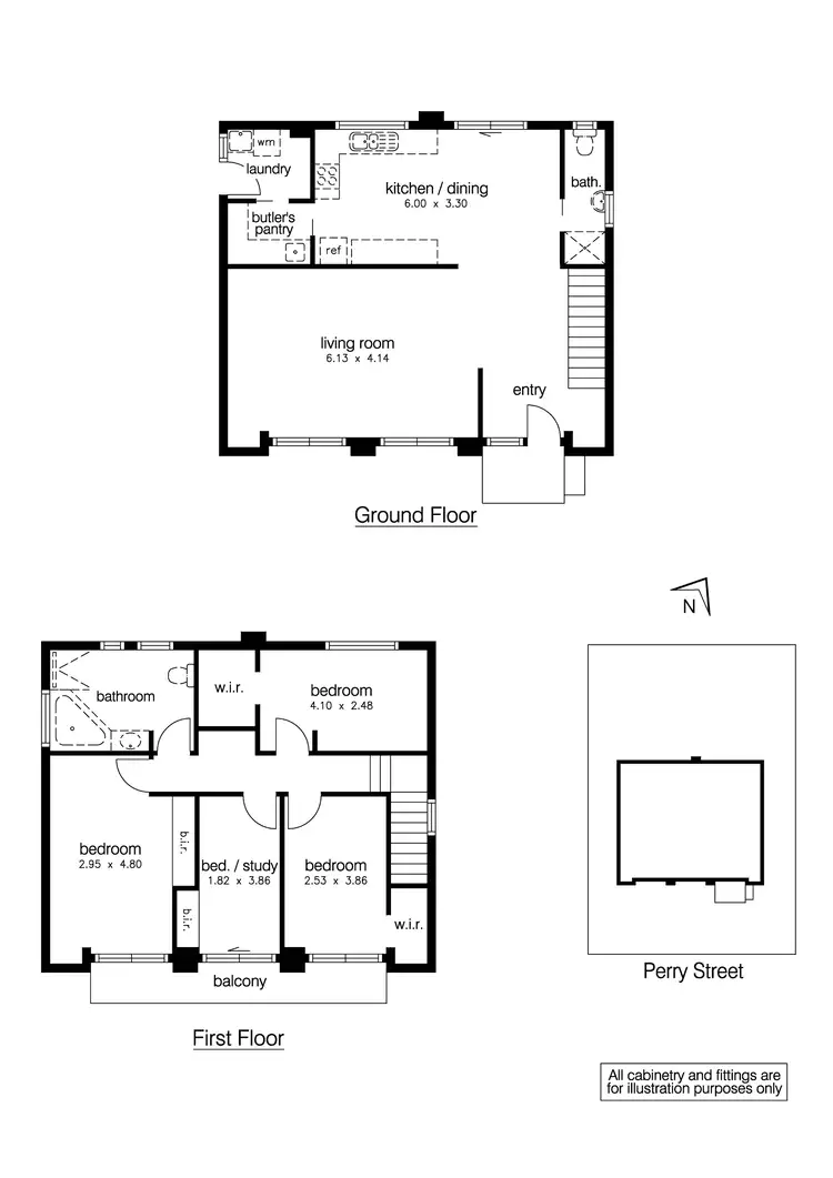 Floorplan of Homely house listing, 38 Perry Street, Williamstown VIC 3016