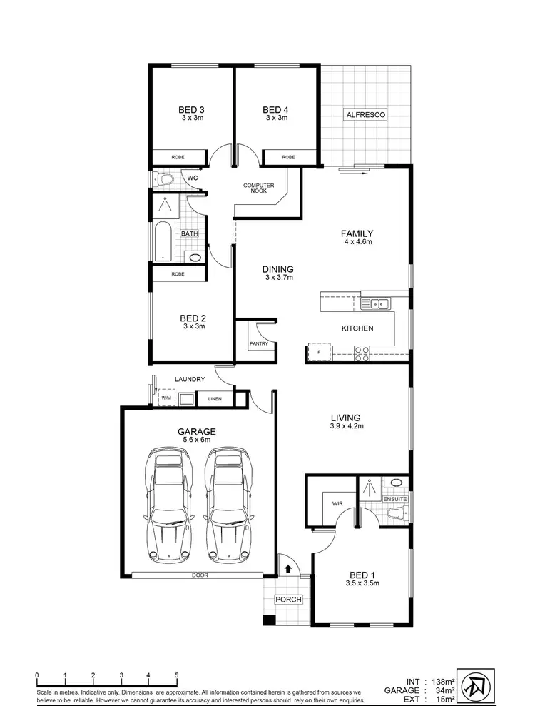 Floorplan of Homely house listing, 179 Jobs Gully Road, Eaglehawk VIC 3556