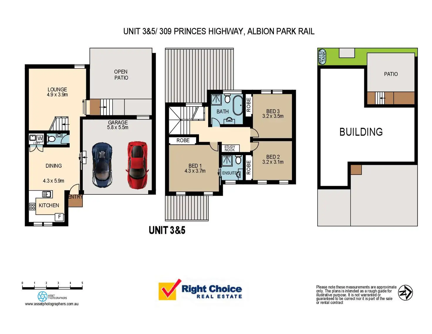 Floorplan of Homely townhouse listing, 3/309 Princes Highway, Albion Park Rail NSW 2527