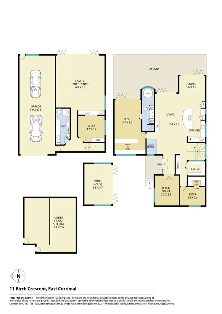 Floorplan of Homely house listing, 11 Birch Crescent, East Corrimal NSW 2518