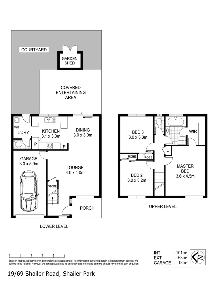 Floorplan of Homely unit listing, 19/69 Shailer Road, Shailer Park QLD 4128