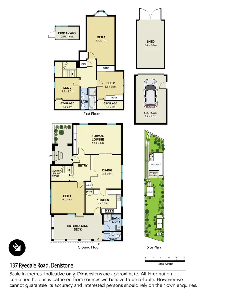 Floorplan of Homely house listing, 137 Ryedale Road, Denistone NSW 2114