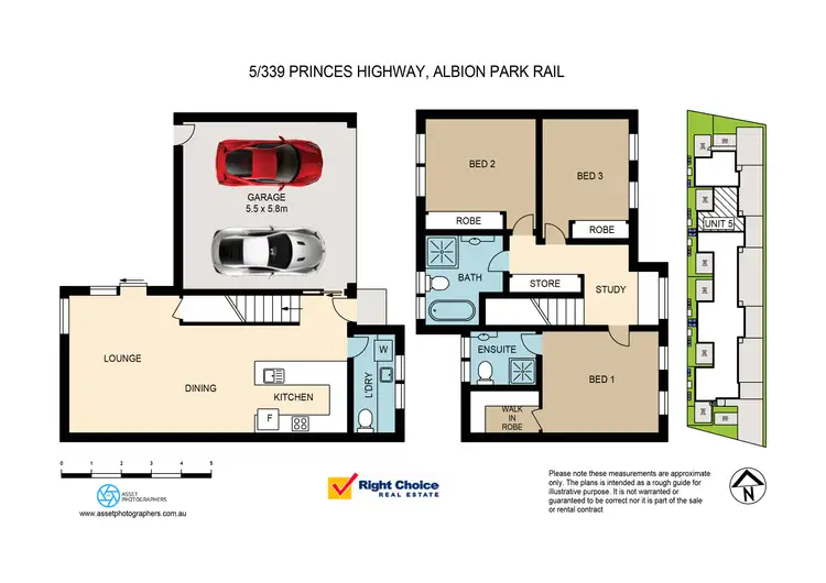 Floorplan of Homely townhouse listing, 5/339 Princes Highway, Albion Park Rail NSW 2527