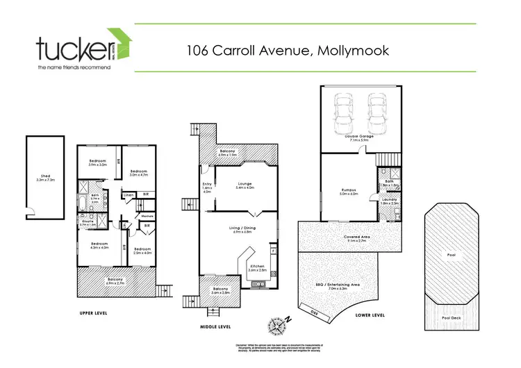 Floorplan of Homely house listing, 106 Carroll Avenue, Mollymook NSW 2539