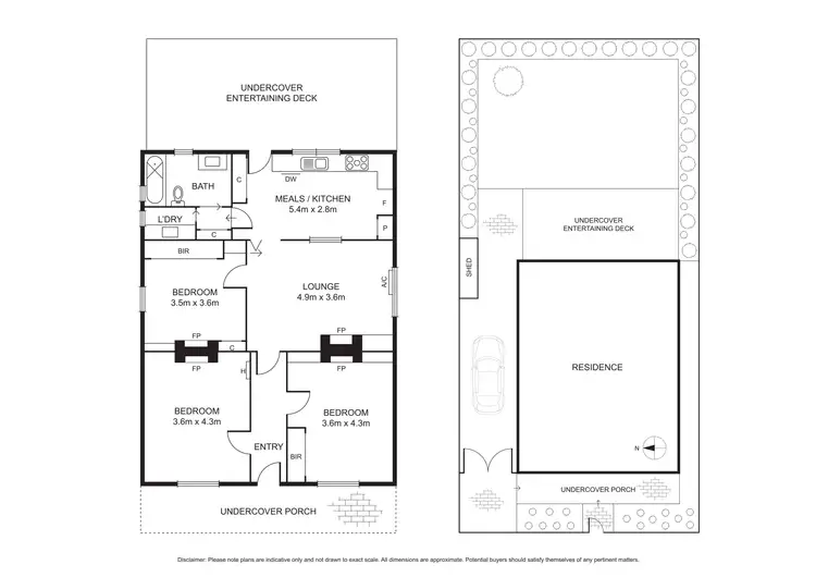 Floorplan of Homely house listing, 6 Burnell Street, Brunswick West VIC 3055