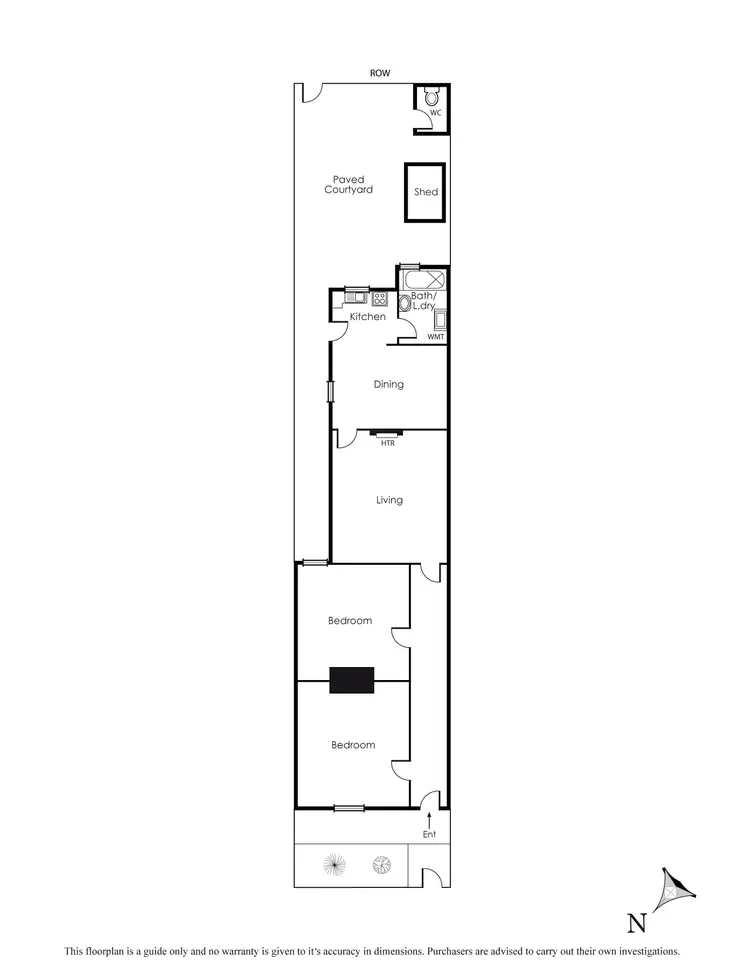 Floorplan of Homely house listing, 122 Nott Street, Port Melbourne VIC 3207