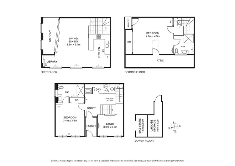 Floorplan of Homely house listing, 42 Curzon Street, North Melbourne VIC 3051