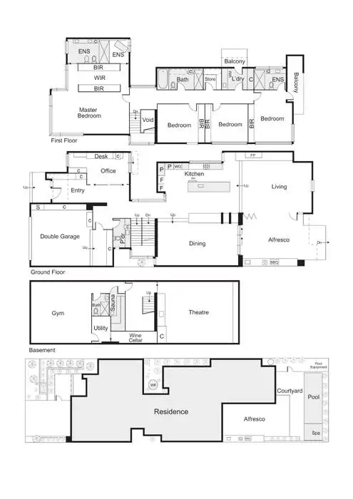 Floorplan of Homely house listing, 10 Kingsley Street, Elwood VIC 3184